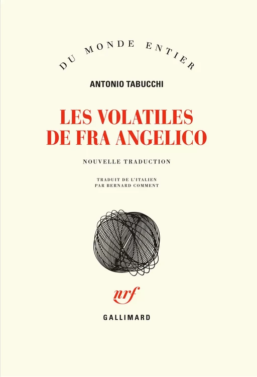 Les volatiles de Fra Angelico - Antonio Tabucchi - Editions Gallimard