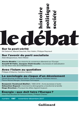 Le Débat N° 197 (Novembre-Décembre 2017)