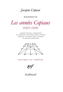 Les années Copiaus (1925-1929)