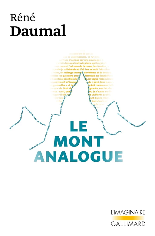 Le Mont Analogue - René Daumal - Editions Gallimard