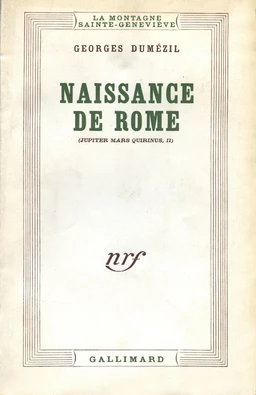 Jupiter, Mars, Quirinus (Tome 2) - Naissance de Rome