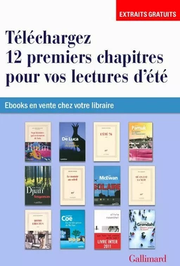 EXTRAITS - 12 romans pour vos lectures d'été