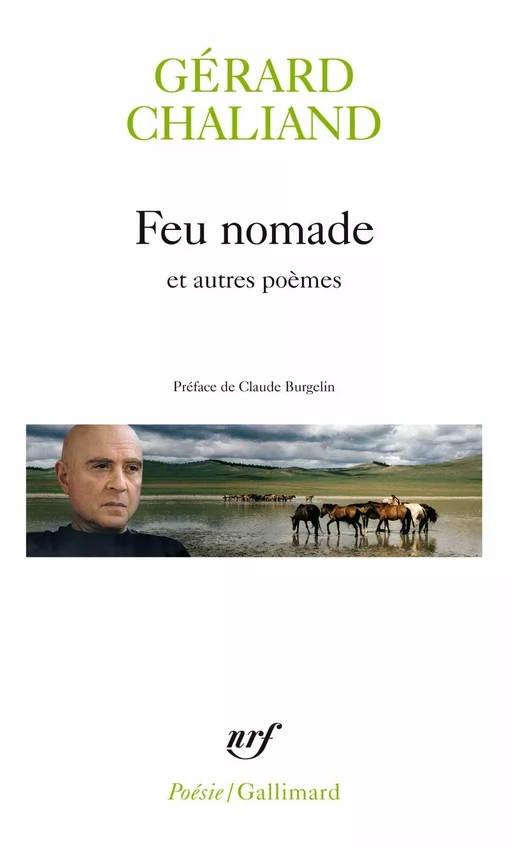 Feu nomade et autres poèmes - Gérard Chaliand - Editions Gallimard