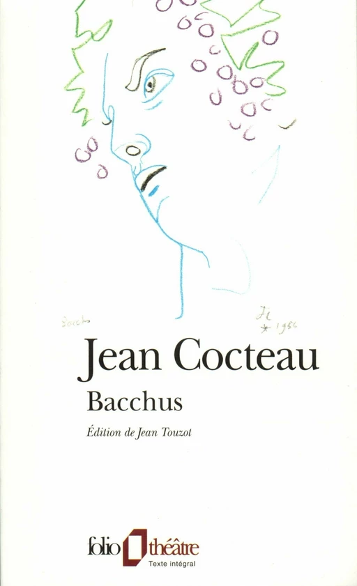 Bacchus - Jean Cocteau - Editions Gallimard