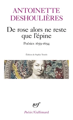 De rose alors ne reste que l’épine