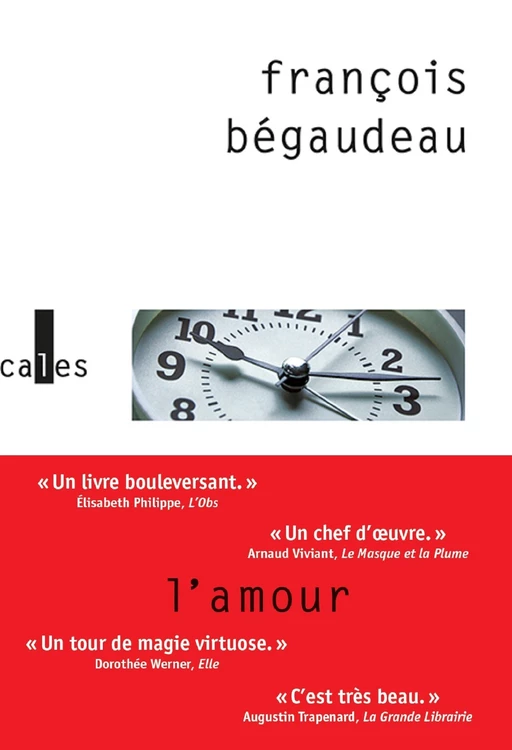 L'amour - François Bégaudeau - Editions Gallimard