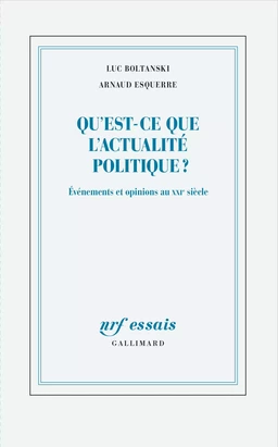 Qu'est-ce que l'actualité politique ?