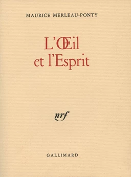 L'OEil et l'Esprit