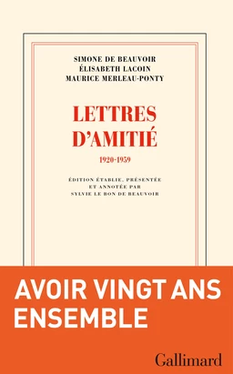 Lettres d'amitié (1920-1959)