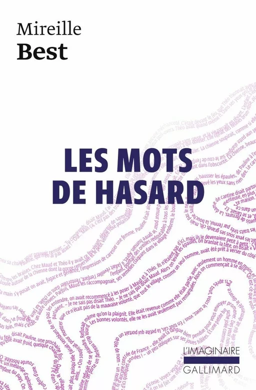 Les mots de hasard - Mireille Best - Editions Gallimard