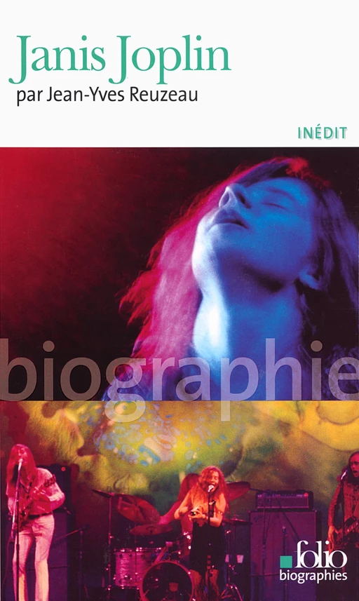 Janis Joplin - Jean-Yves Reuzeau - Editions Gallimard