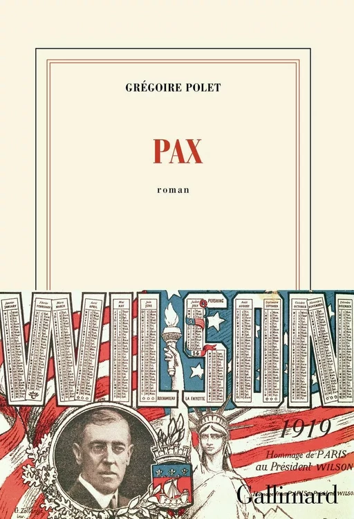 Pax - Grégoire Polet - Editions Gallimard