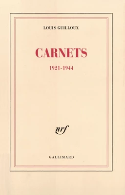 Carnets (1921-1944)