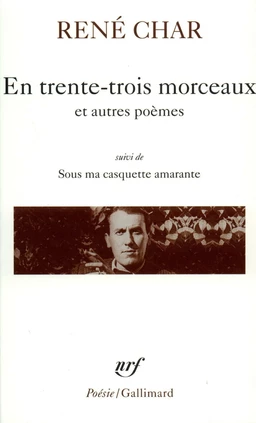 En trente-trois morceaux / Sur la Poésie / Le Bâton de rosier / Loin de nos cendres / Sous ma casquette amarante (entretiens)