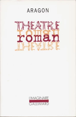 Théâtre/Roman