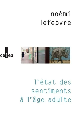 L'état des sentiments à l'âge adulte