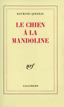 Le Chien à la mandoline