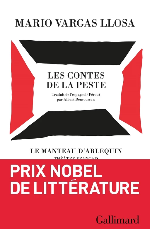 Les contes de la peste - Mario Vargas Llosa - Editions Gallimard