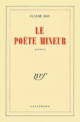 Le Poète mineur