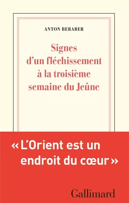 Signes d'un fléchissement à la troisième semaine du Jeûne