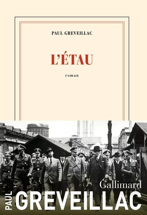 L'étau - Paul Greveillac - Editions Gallimard