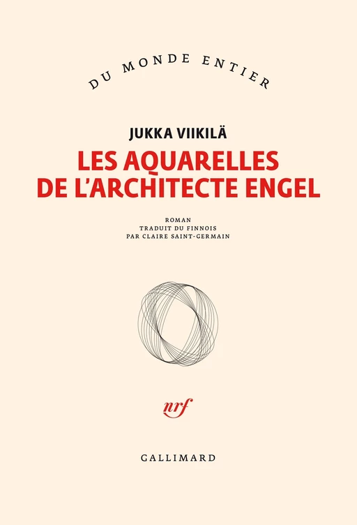 Les aquarelles de l'architecte Engel - Jukka Viikilä - Editions Gallimard