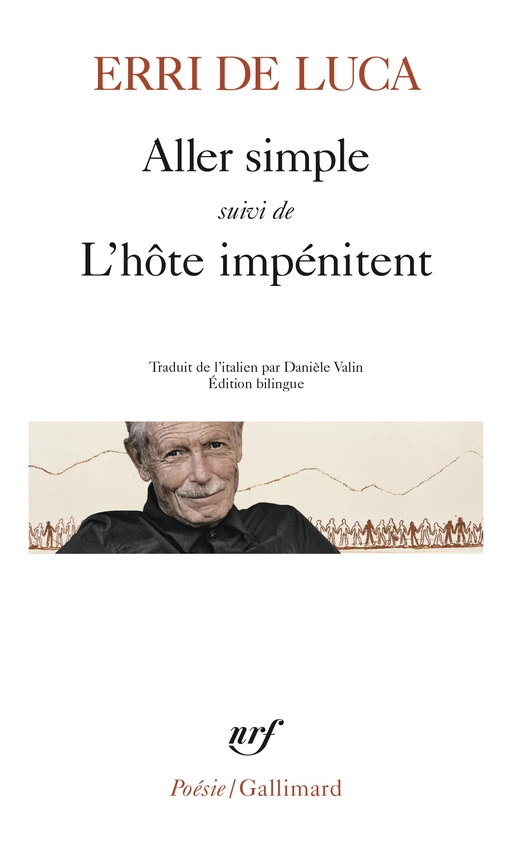 Aller simple suivi de L'hôte impénitent - Erri De Luca - Editions Gallimard