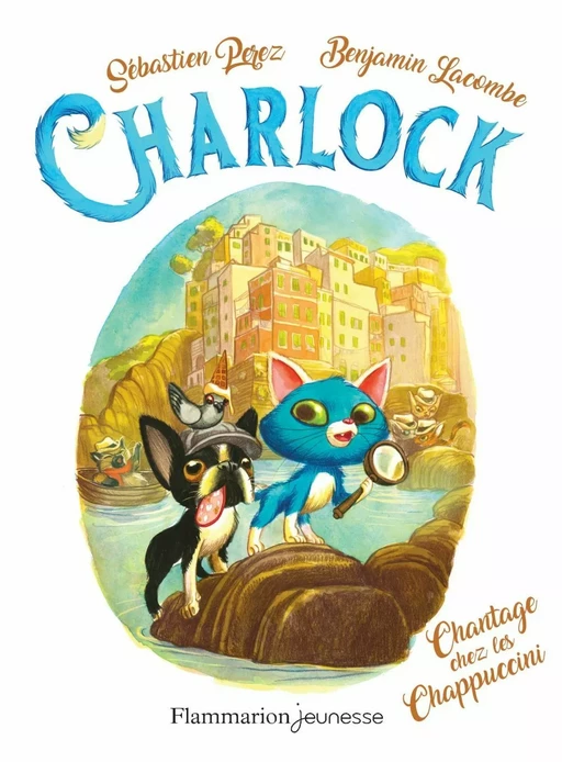 Charlock (Tome 7) - Chantage chez les Chappuccini - Benjamin Lacombe, Sébastien Perez - Flammarion jeunesse