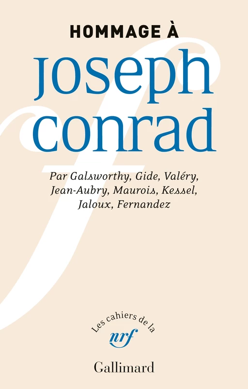 Hommage à Joseph Conrad -  Collectifs - Editions Gallimard