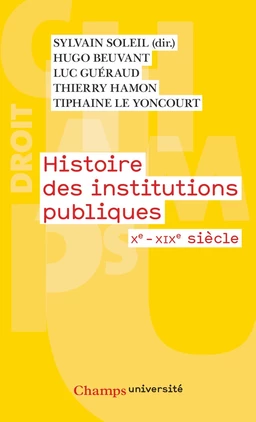 Histoire des institutions publiques