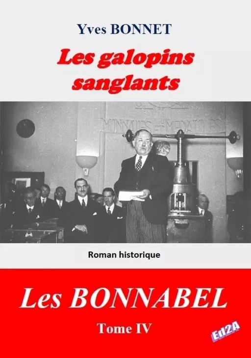 Les galopins sanglants - Yves Bonnet - Éditions Auteurs d'Aujourd'hui