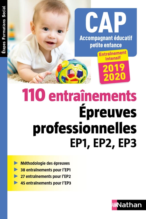 110 entraînements - Epreuve professionnelles EP1, EP2, EP3 - CAP Accompagnant éducatif petite enfance - 2018 - Louisa Rebih - Nathan