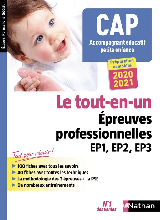 CAP Accompagnant Éducatif Petite enfance Tout-en-un - Épreuves professionnelles - 2019 - Louisa Rebih-Jouhet - Nathan