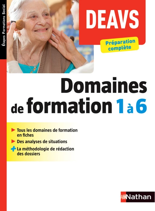 DEAVS - Dormaines de formation 1 à 6 - Louisa Rebih-Jouhet - Nathan