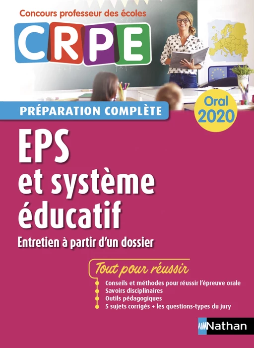 EPS - Système éducatif - Oral 2020 - Préparation complète - CRPE - Catherine Christin, Alain Saint-Jalmes - Nathan