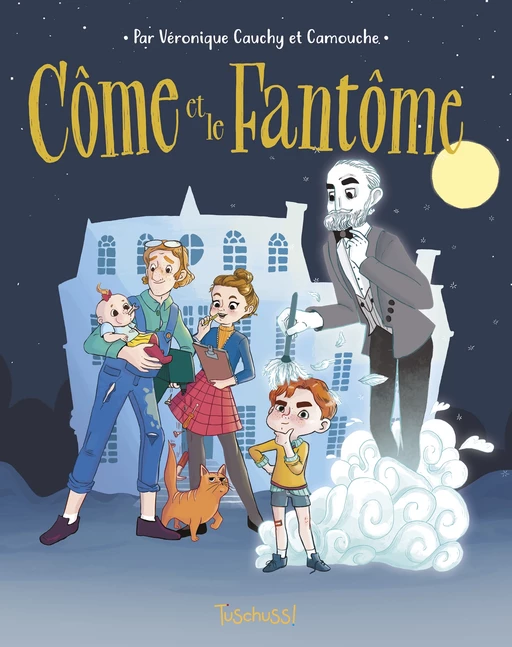 Côme et le fantôme - Lecture BD jeunesse humour fantastique - Dès 7 ans - Véronique Cauchy - edi8