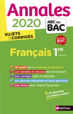 EPUB-Annales BAC 2020 - Français 1re COR