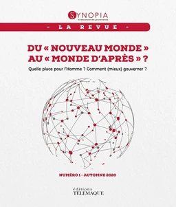 Revue Synopia - numéro 1 Du "nouveau monde" au "monde d'après" ?