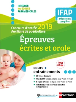 Concours Auxiliaire de puériculture - 2019