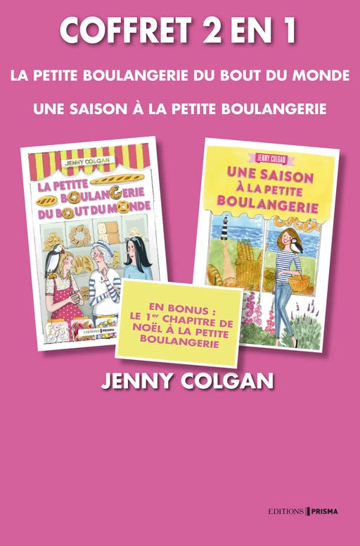 Coffret La petite boulangerie - tomes 1 et 2 (+ 1er chapitre de Noël à la petite boulangerie en bonu - Jenny Colgan - Editions Prisma