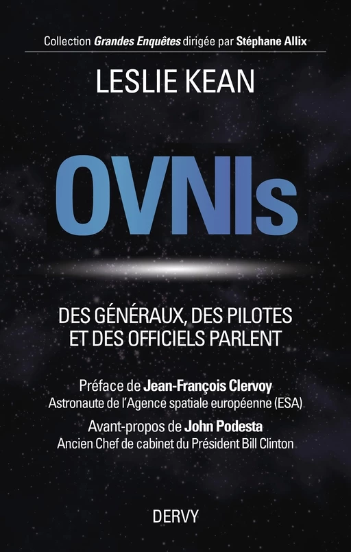 Ovnis - Des généraux, des pilotes et des officiels parlent - Leslie Kean - Dervy