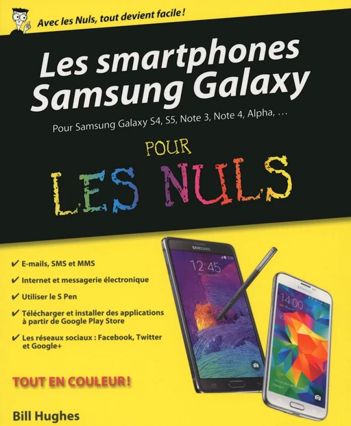 Les Smartphones Samsung Galaxy pour les Nuls - Bill HUGHES - edi8