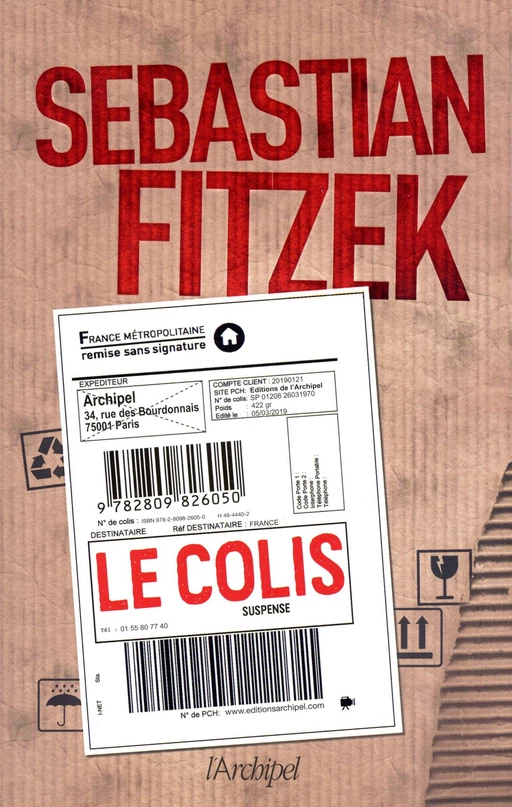 Le colis - Sebastian Fitzek - L'Archipel