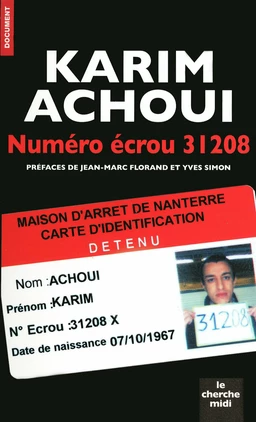 Numéro écrou 31208