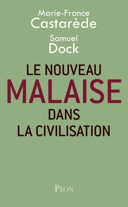 Le nouveau malaise dans la civilisation - Marie-France Castarède, Samuel Dock - Place des éditeurs