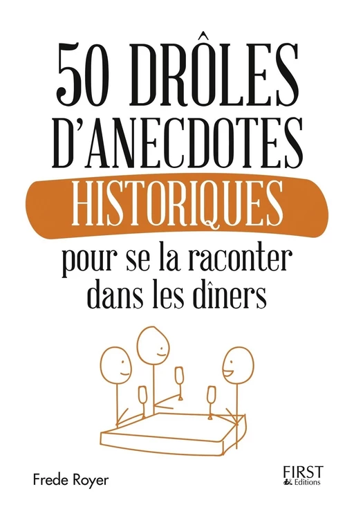 50 drôles d'anecdotes historiques pour se la raconter dans les dîners - Frede Royer - edi8