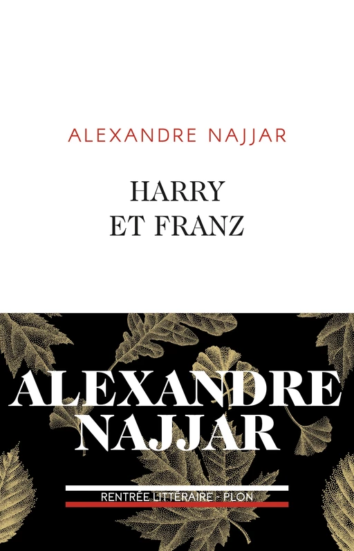 Harry et Franz - Alexandre Najjar - Place des éditeurs