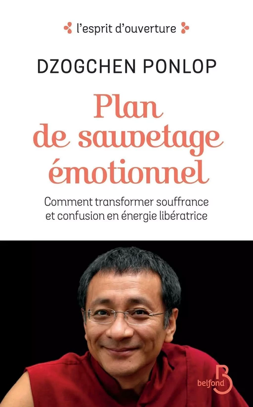 Plan de sauvetage émotionnel - Rimpoché Dzogchen Ponlop - Place des éditeurs