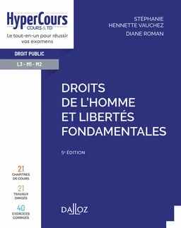 Droits de l'Homme et libertés fondamentales 5ed