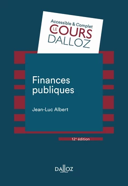 Finances publiques 12ed